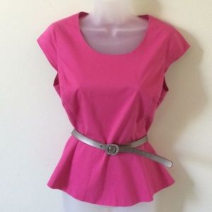 NY & co peplum top. Sz small